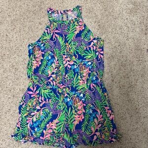 Girls lily romper